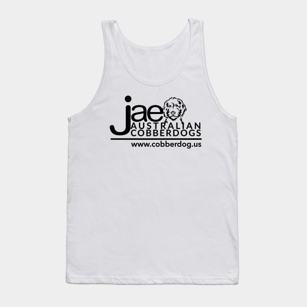 JAE Cobberdogs - Black Logo Tank Top by drquest